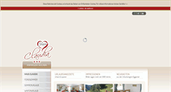 Desktop Screenshot of hausclaudia.com